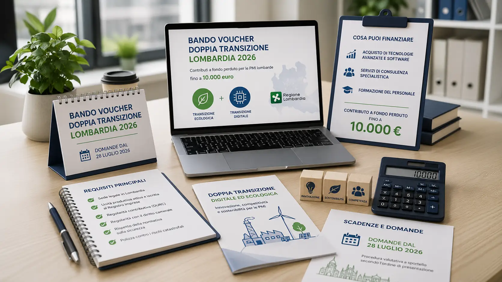 Bando Voucher Doppia Transizione Lombardia 2026. Guida completa: requisiti, scadenze e importi