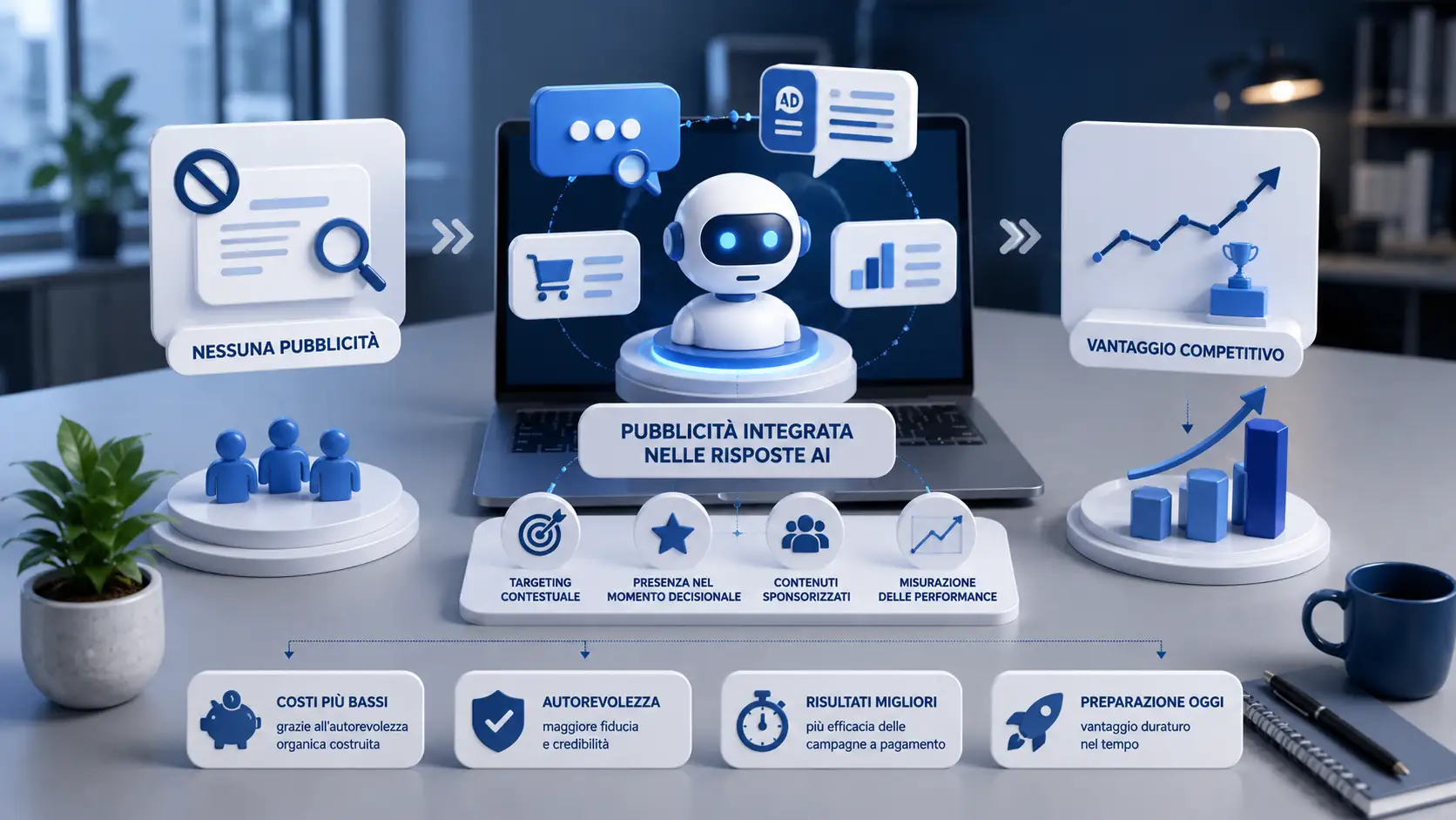 Pubblicità dentro le AI: cosa sta per succedere e perché devi prepararti adesso